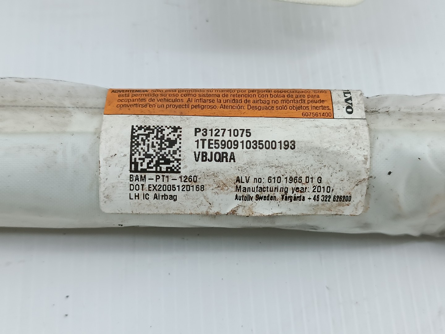 Airbag de cortina direito esquerdo VOLVO C30 (533) | 06 - 13 Imagem-3