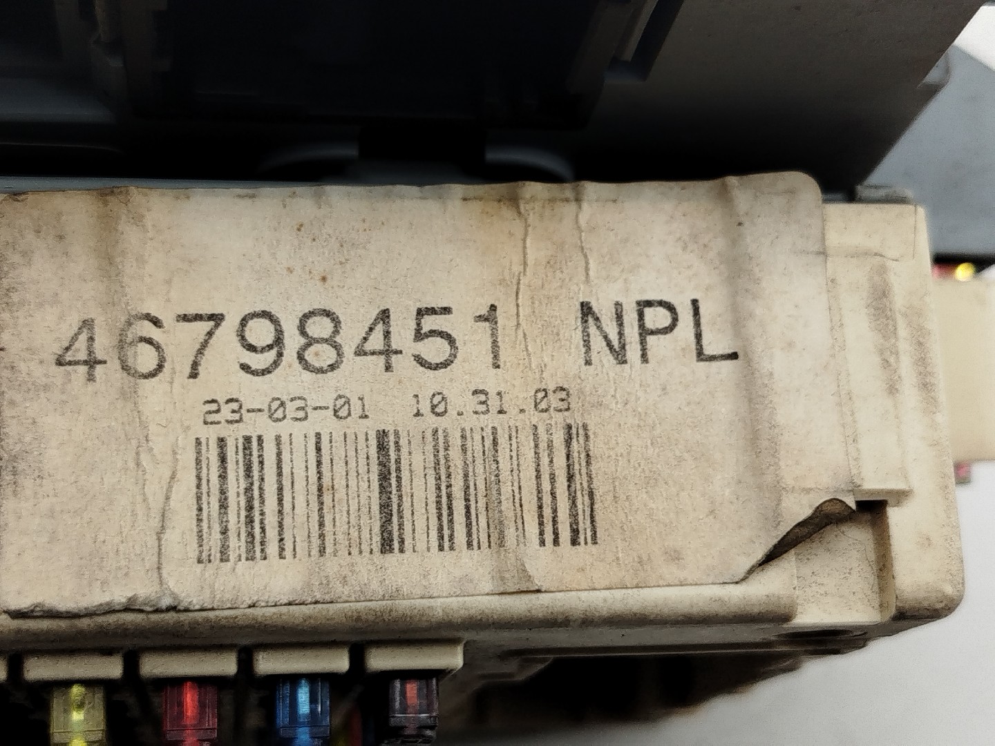 Caixa de Fusíveis FIAT PUNTO (188_) | 99 - 12 Imagem-8