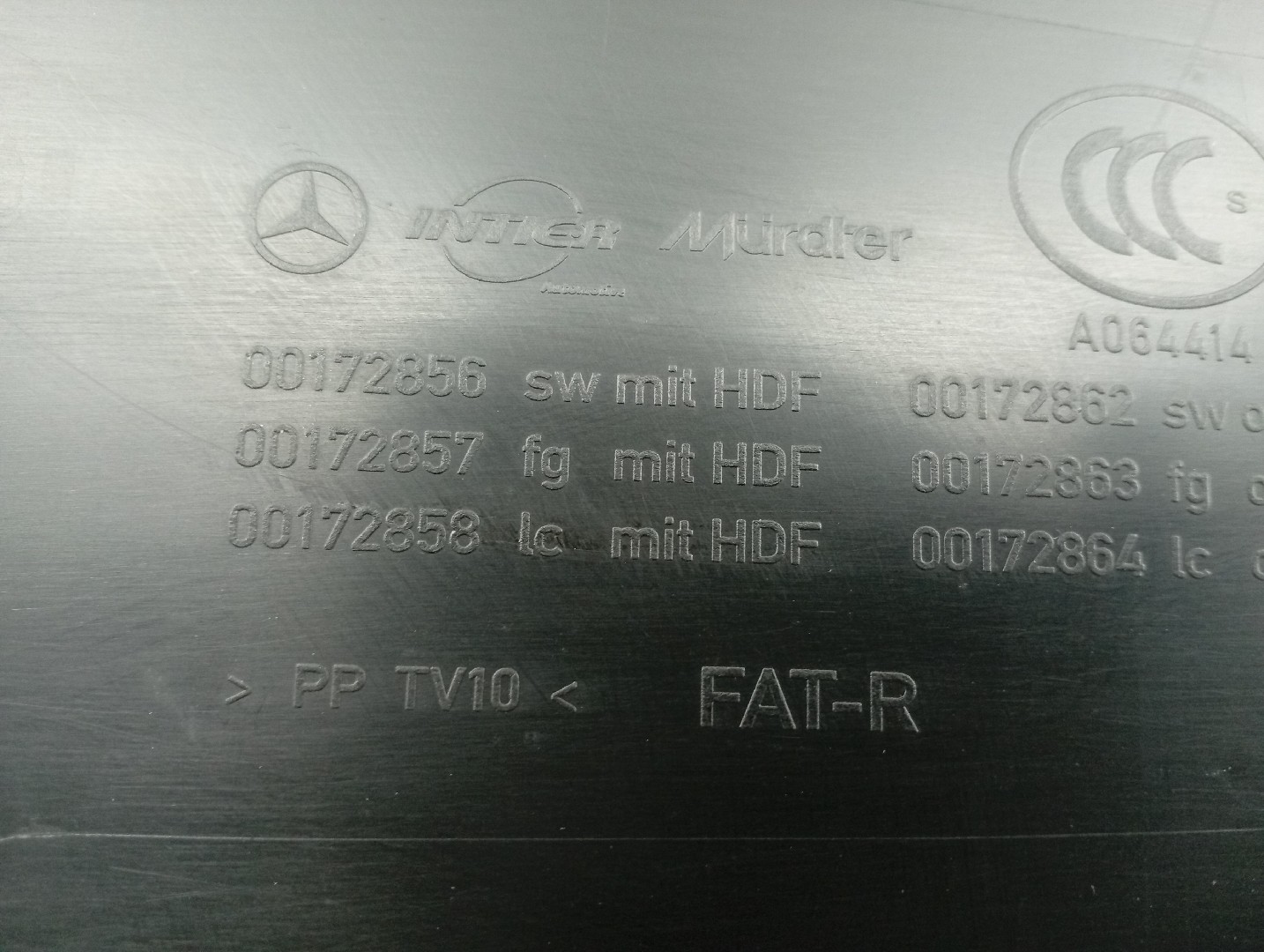 Quartela de porta frente direita MERCEDES-BENZ C-CLASS T-Model (S204) | 07 - 14 Imagem-3