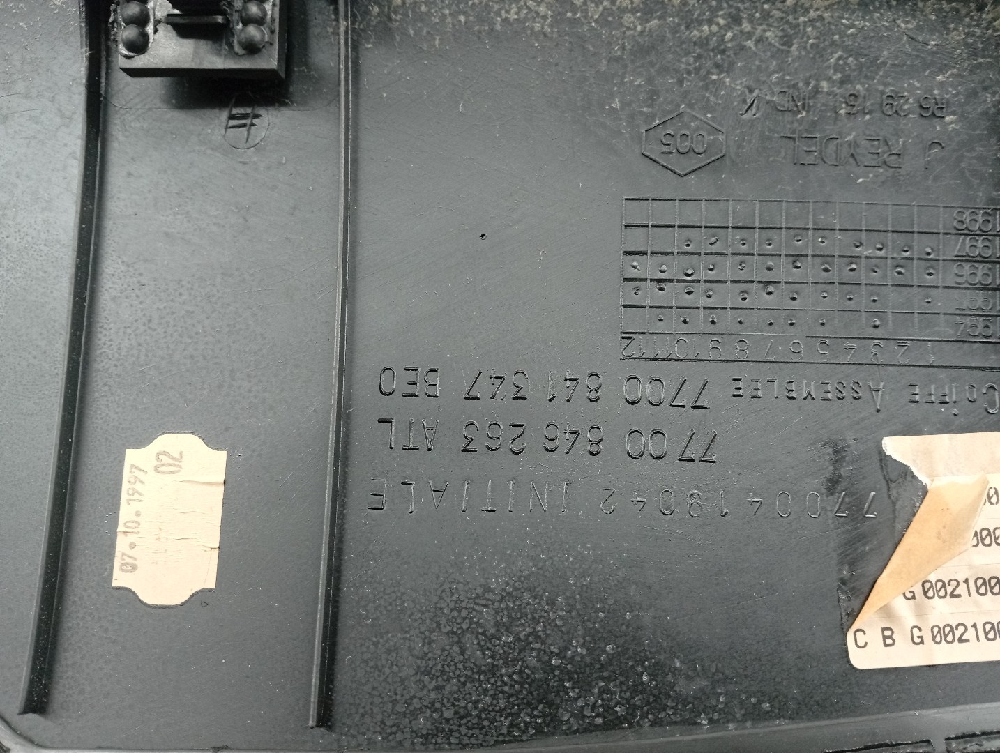 Tablier RENAULT MEGANE I (BA0/1_) | 95 - 04 Imagem-1