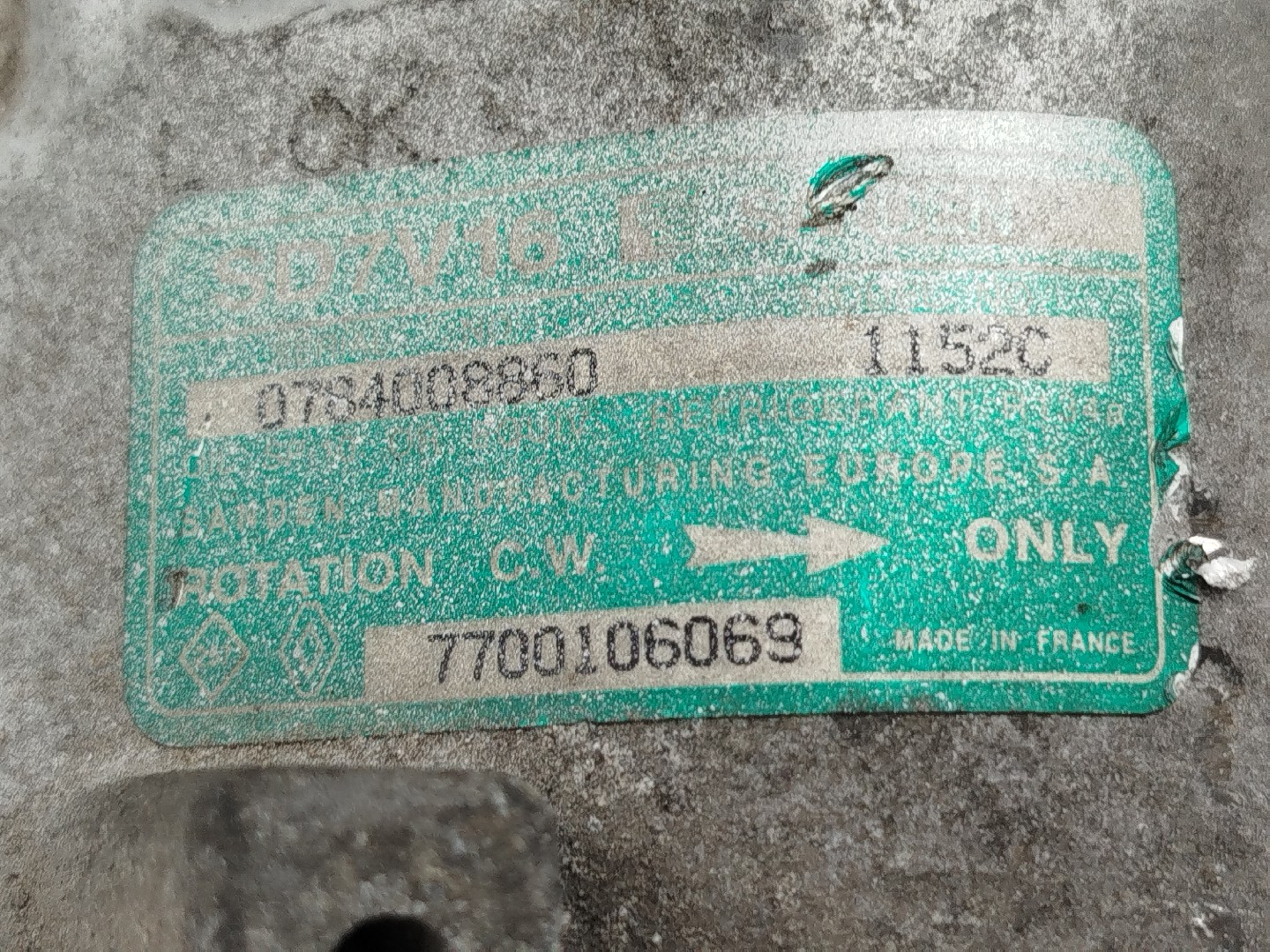 Compressor do Ar Condicionado RENAULT CLIO II (BB_, CB_) | 98 -  Imagem-2