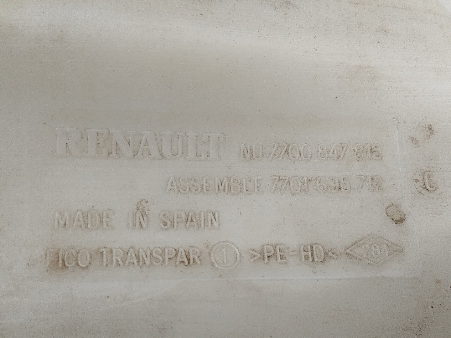 Reservatório de água do limpa para-brisas RENAULT CLIO II (BB_, CB_) | 98 -  Imagem-1