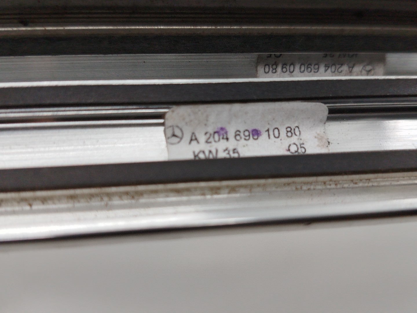 Friso do Tejadilho MERCEDES-BENZ C-CLASS T-Model (S204) | 07 - 14 Imagem-3