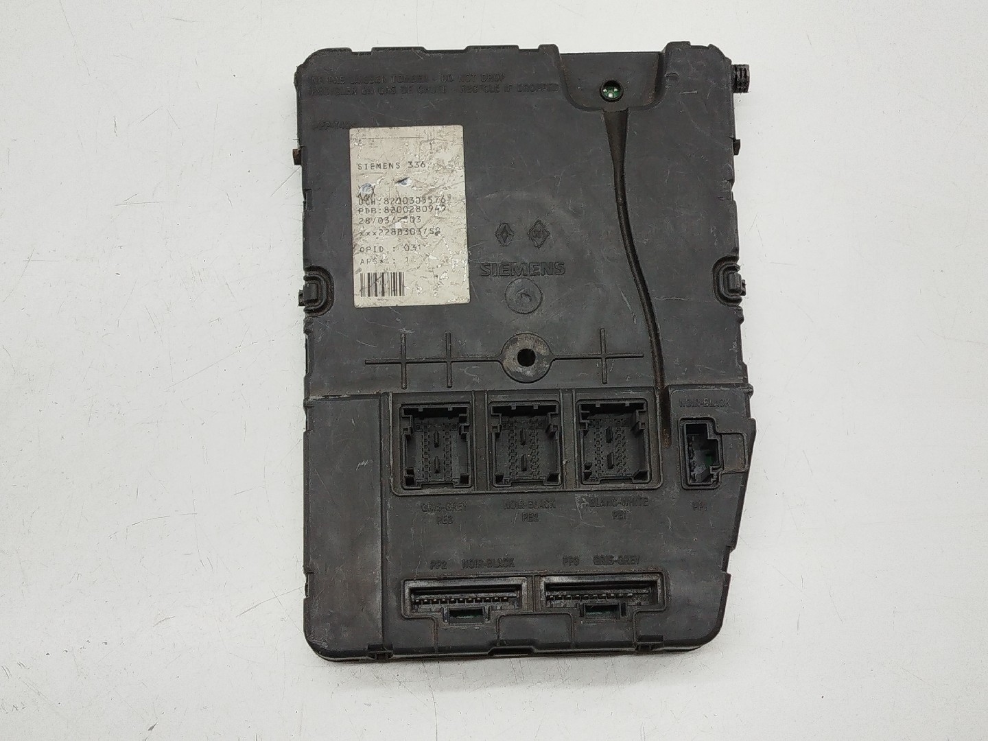 Módulo BSI RENAULT MEGANE II (BM0/1_, CM0/1_) | 01 - 12 Imagem-4