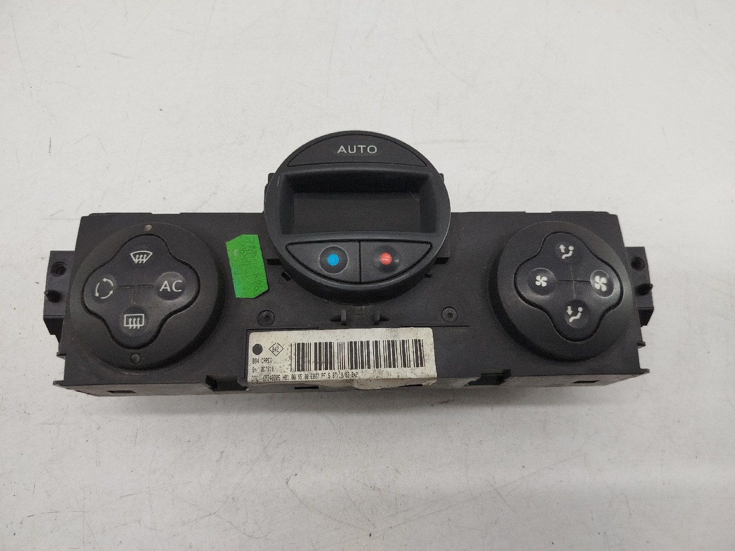 Comando da Sofagem RENAULT MEGANE II (BM0/1_, CM0/1_) | 01 - 12