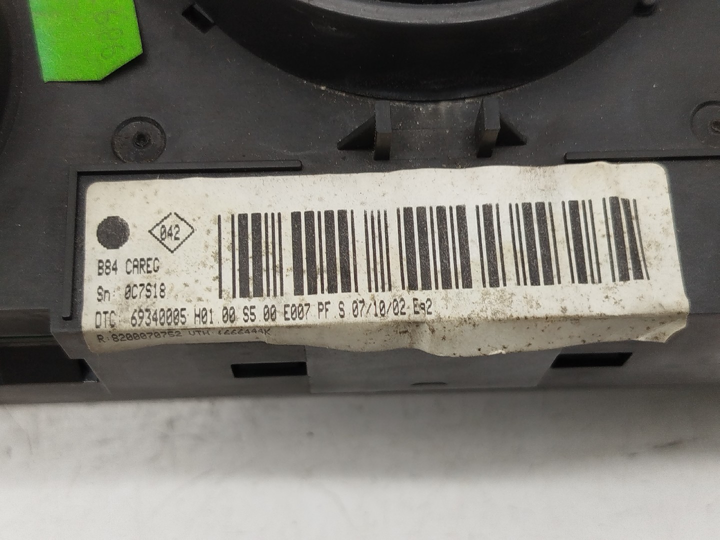 Comando da Sofagem RENAULT MEGANE II (BM0/1_, CM0/1_) | 01 - 12 Imagem-1