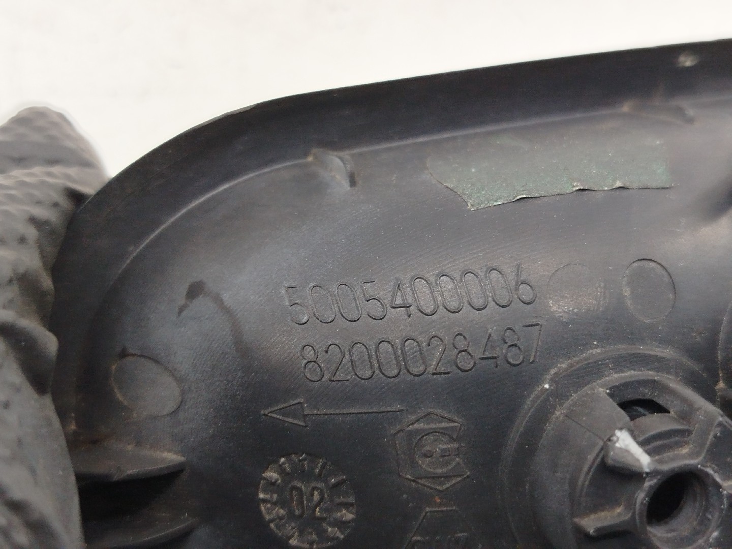 Puxador interior de porta traseira esquerda RENAULT MEGANE II (BM0/1_, CM0/1_) | 01 - 12 Imagem-2