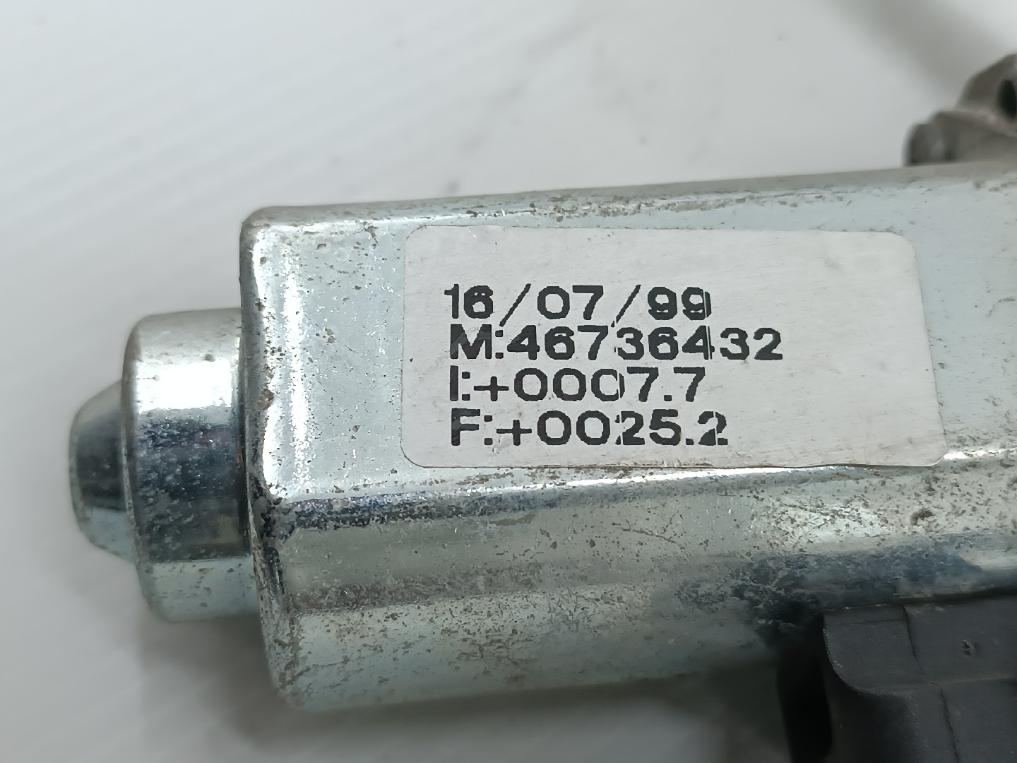 Motor e elevador de vidro frente direito FIAT PUNTO (176_) | 93 - 99 Imagem-1