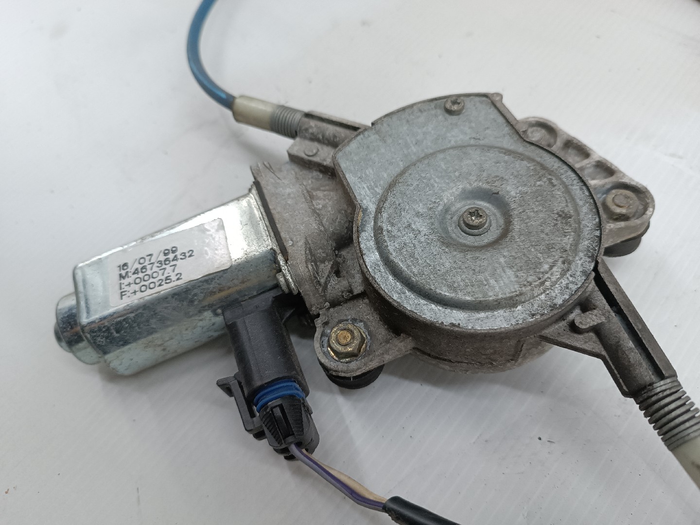 Motor e elevador de vidro frente direito FIAT PUNTO (176_) | 93 - 99 Imagem-2