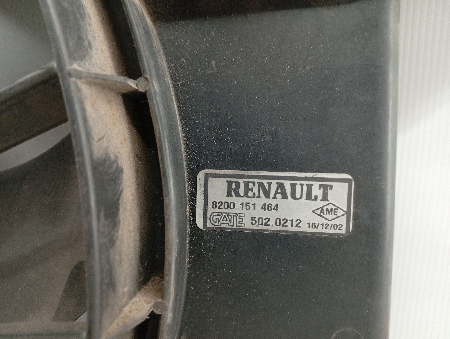 Termo ventilador RENAULT MEGANE II (BM0/1_, CM0/1_) | 01 - 12 Imagem-1