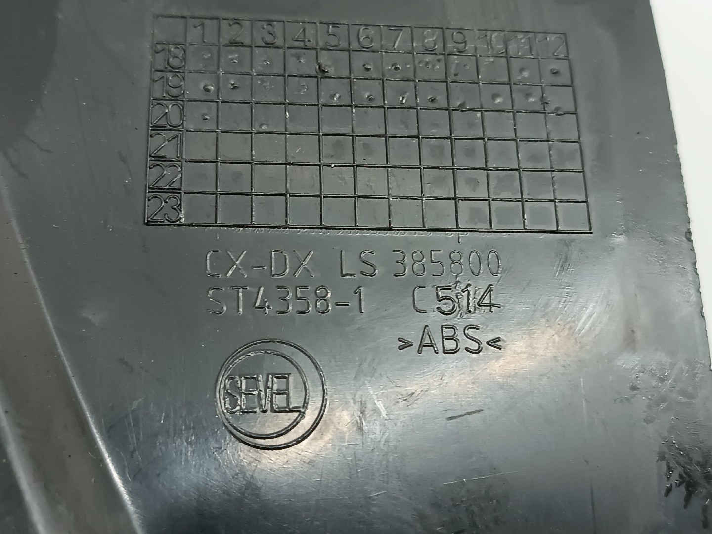 Difusor de ar esquerdo FIAT DUCATO Caixa (250_, 290_) | 06 -  Imagem-2