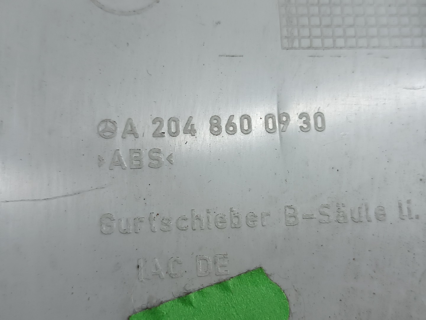 Moldura de pilar B MERCEDES-BENZ C-CLASS T-Model (S204) | 07 - 14 Imagem-1