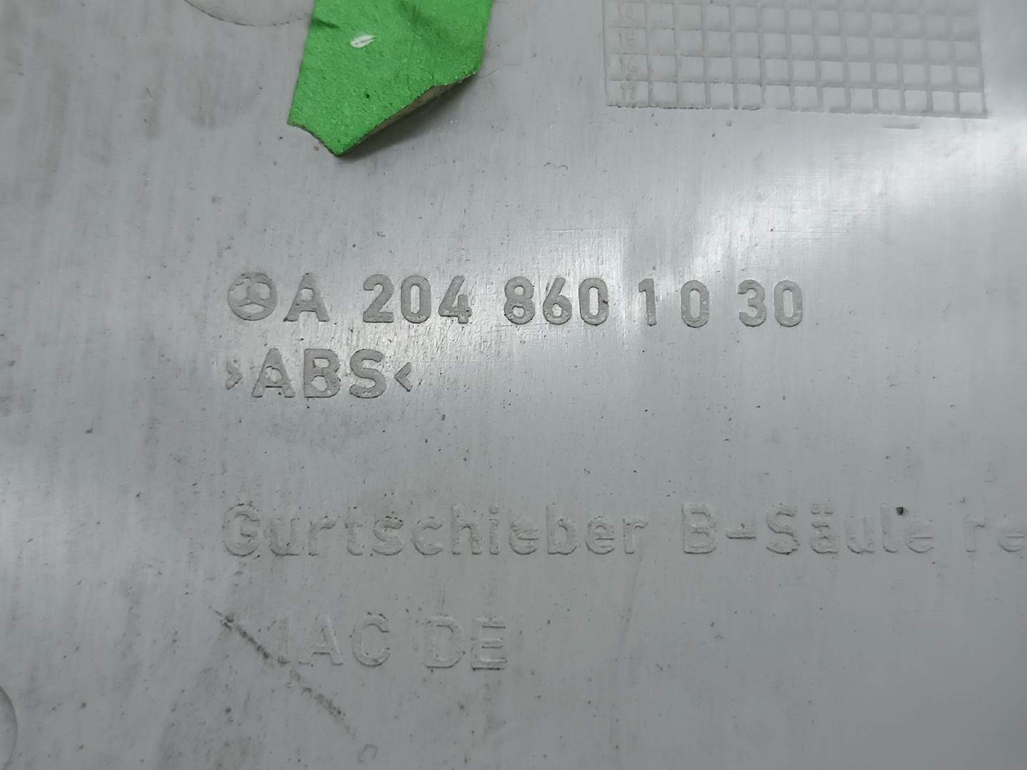 Moldura de pilar B MERCEDES-BENZ C-CLASS T-Model (S204) | 07 - 14 Imagem-2