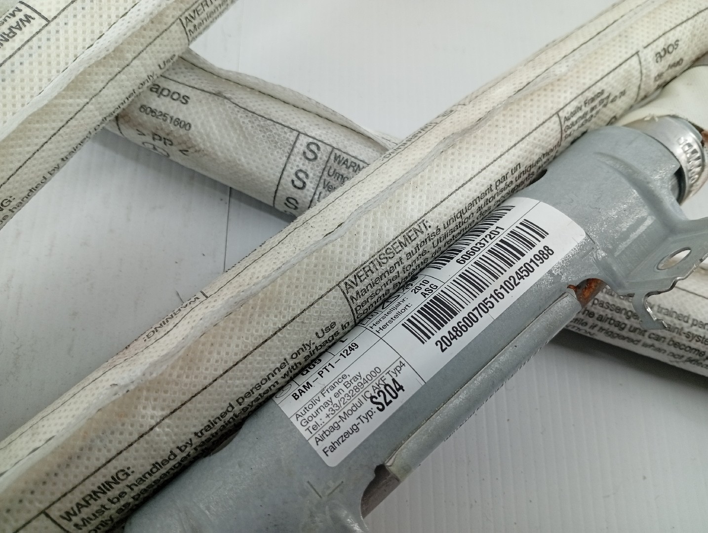 Airbag de cortina direito esquerdo MERCEDES-BENZ C-CLASS T-Model (S204) | 07 - 14 Imagem-2