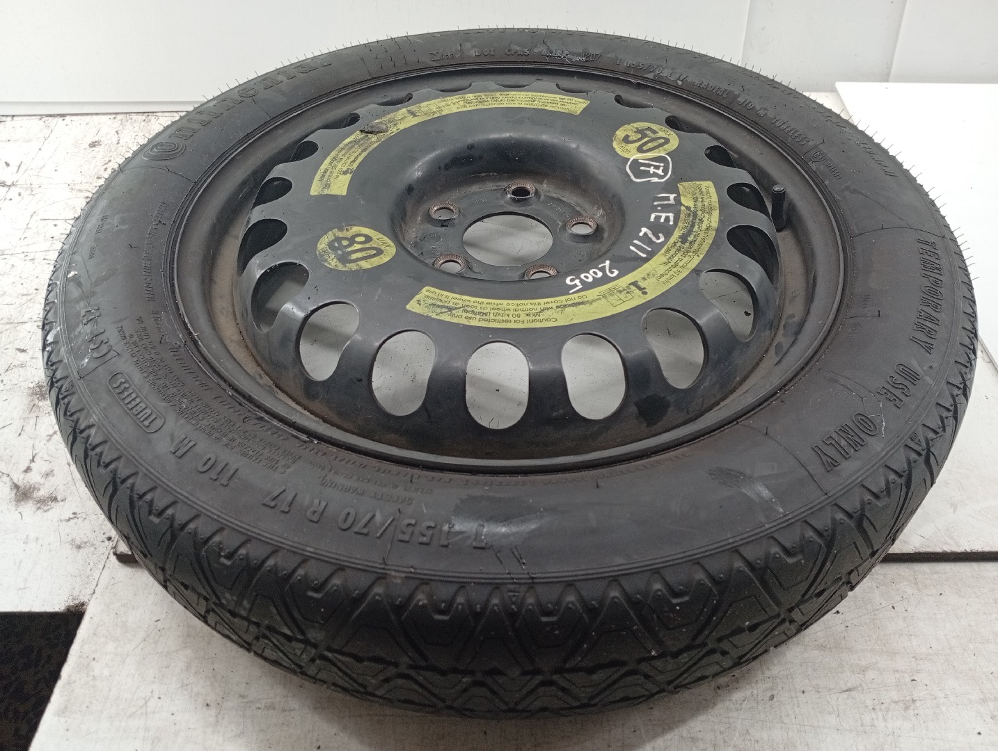 Pneu Suplente MERCEDES-BENZ C-CLASS T-Model (S204) | 07 - 14