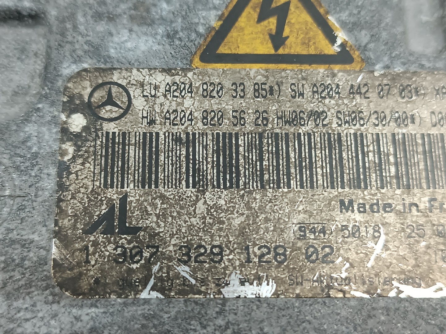 Balastro de Xenon MERCEDES-BENZ C-CLASS T-Model (S204) | 07 - 14 Imagem-2