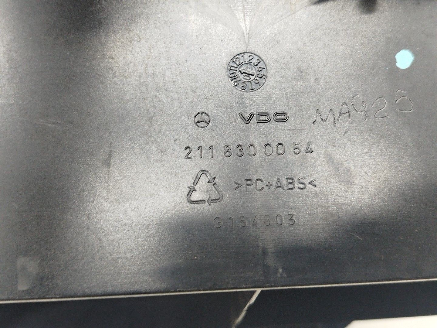 Difusor de ar central MERCEDES-BENZ E-CLASS T-Model (S211) | 03 - 09 Imagem-6