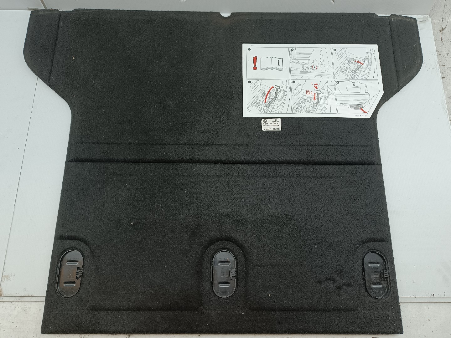 Forra chão da Mala BMW 3 Compact (E46) | 01 - 05