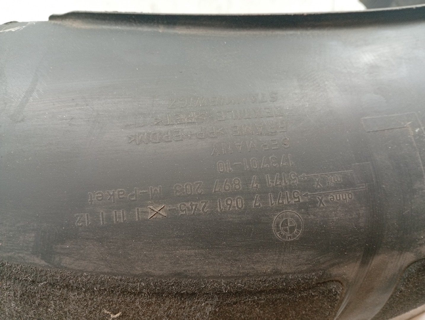 Cava de Roda Traseira Esquerda BMW 5 Touring (E61) | 04 - 10 Imagem-1