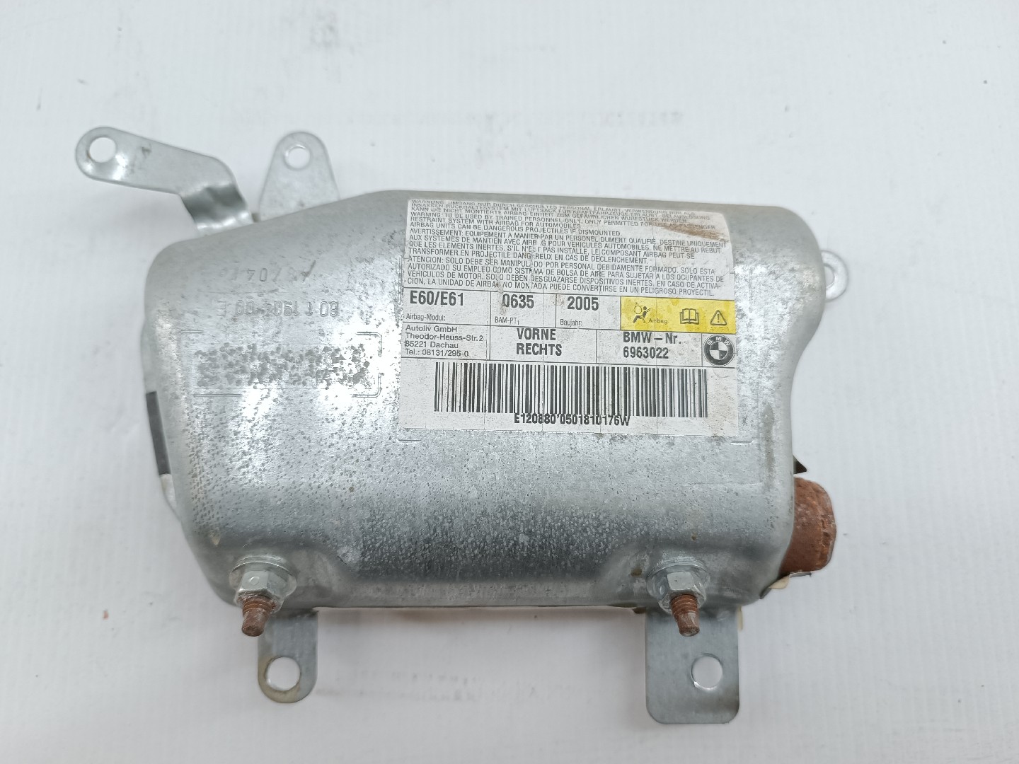 Airbag Banco Direito BMW 5 Touring (E61) | 04 - 10 Imagem-3