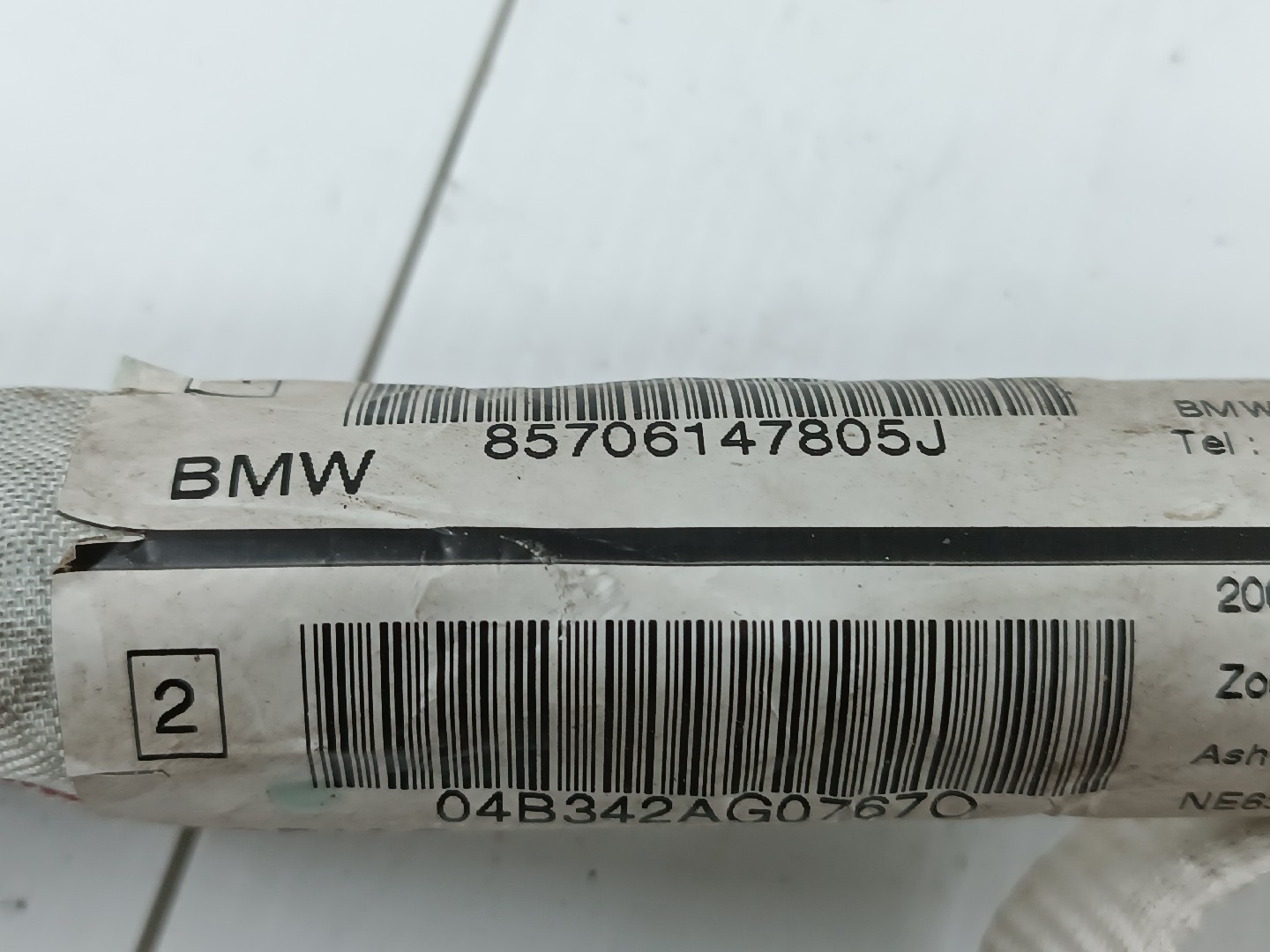 Airbag de cortina direito esquerdo BMW 5 Touring (E61) | 04 - 10 Imagem-1