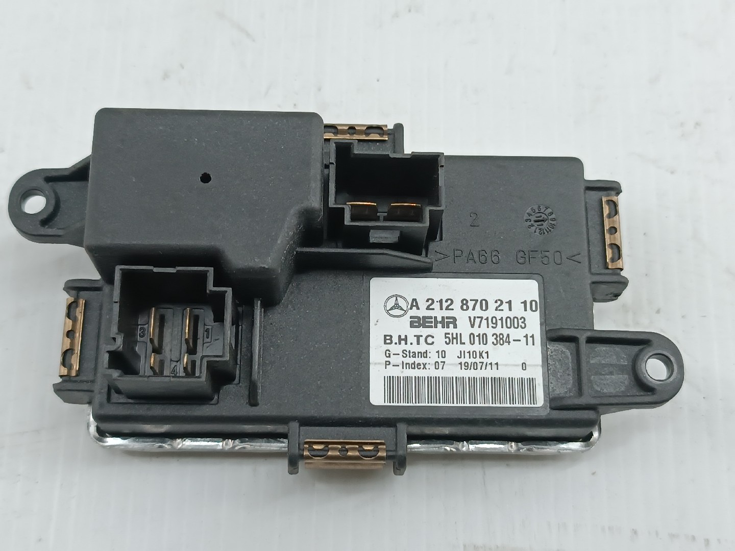 Resistência MERCEDES-BENZ C-CLASS (W204) | 07 - 15