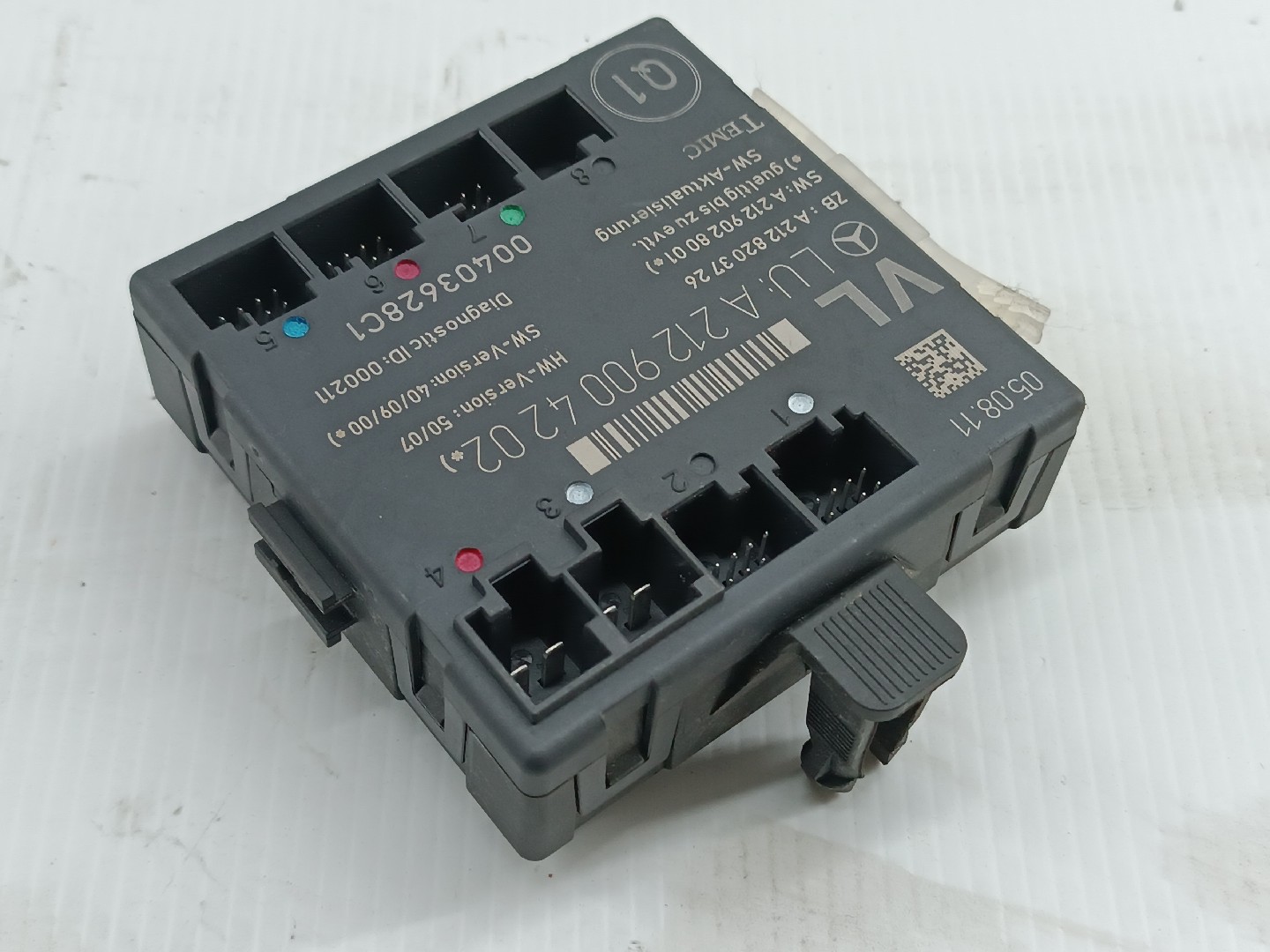 Módulo Porta Frente Esq MERCEDES-BENZ C-CLASS (W204) | 07 - 15 Imagem-2