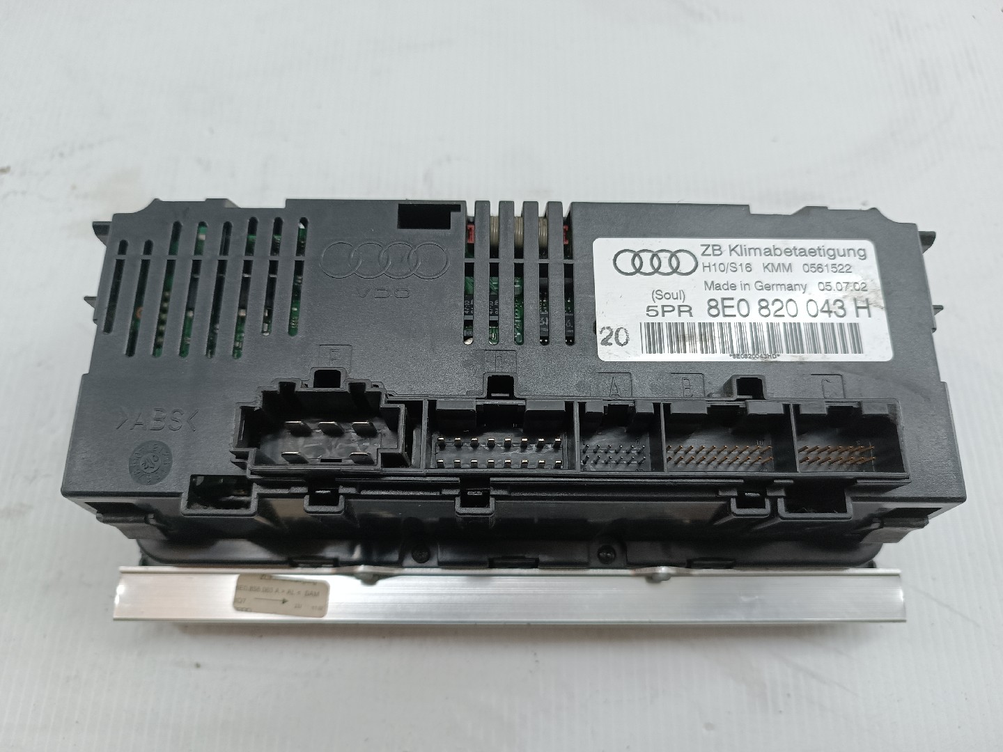 Comando Climatizaçao / Sofagem AUDI A4 (8E2, B6) | 00 - 05
