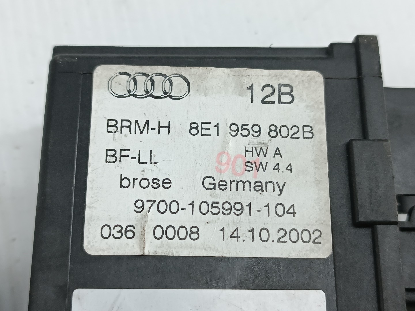 Motor de vidro frente direito AUDI A4 (8E2, B6) | 00 - 05 Imagem-4