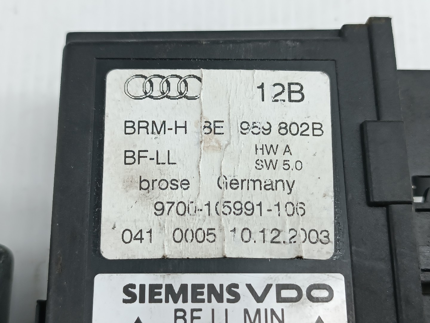 Motor de vidro frente direito AUDI A4 (8E2, B6) | 00 - 05 Imagem-4
