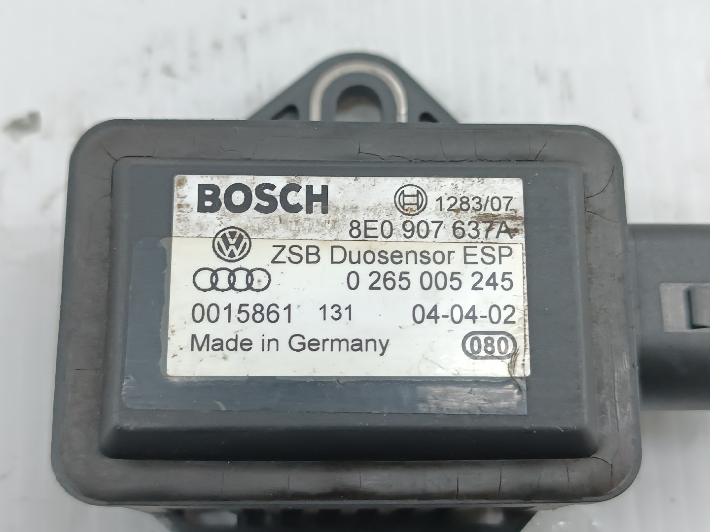 Sensor de aceleração AUDI A4 Avant (8E5, B6) | 00 - 05 Imagem-2