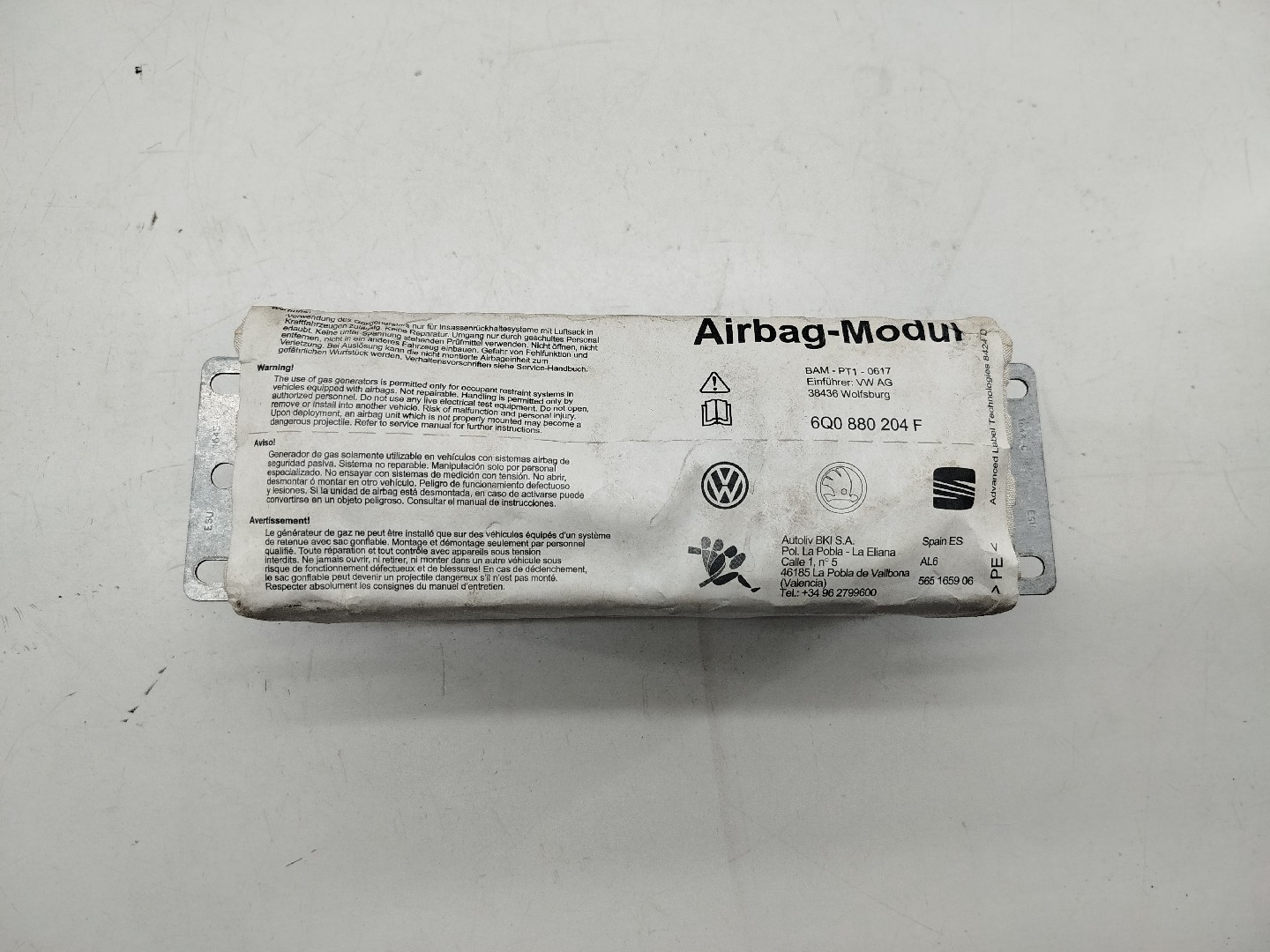 Airbag Passageiro SEAT IBIZA III (6L1) | 02 - 09