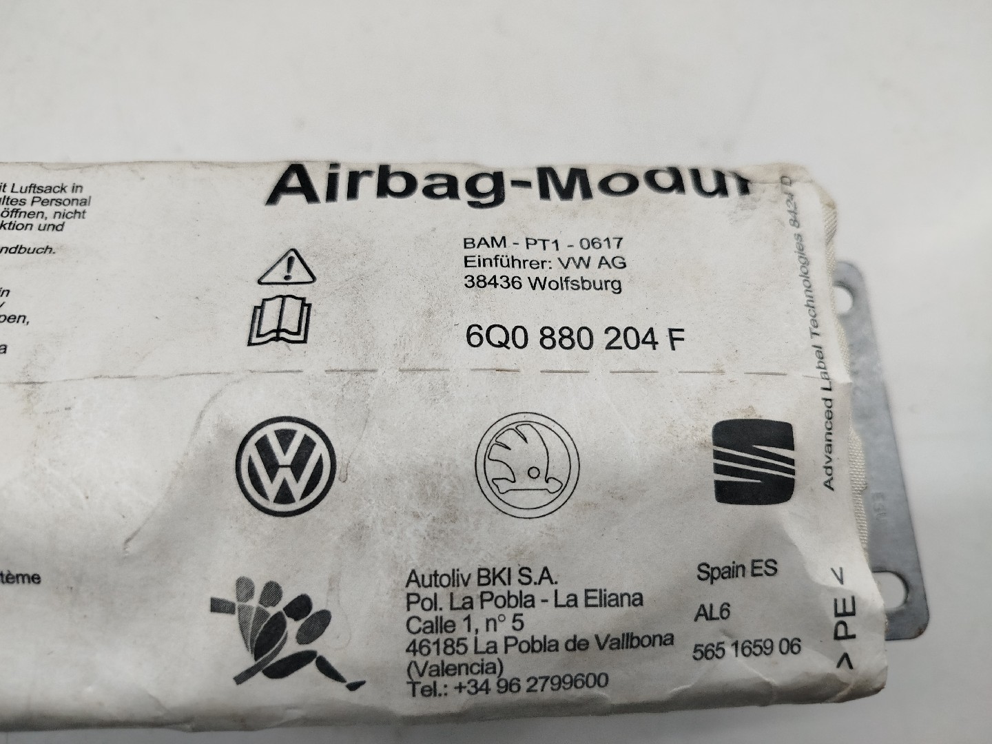 Airbag Passageiro SEAT IBIZA III (6L1) | 02 - 09 Imagem-1