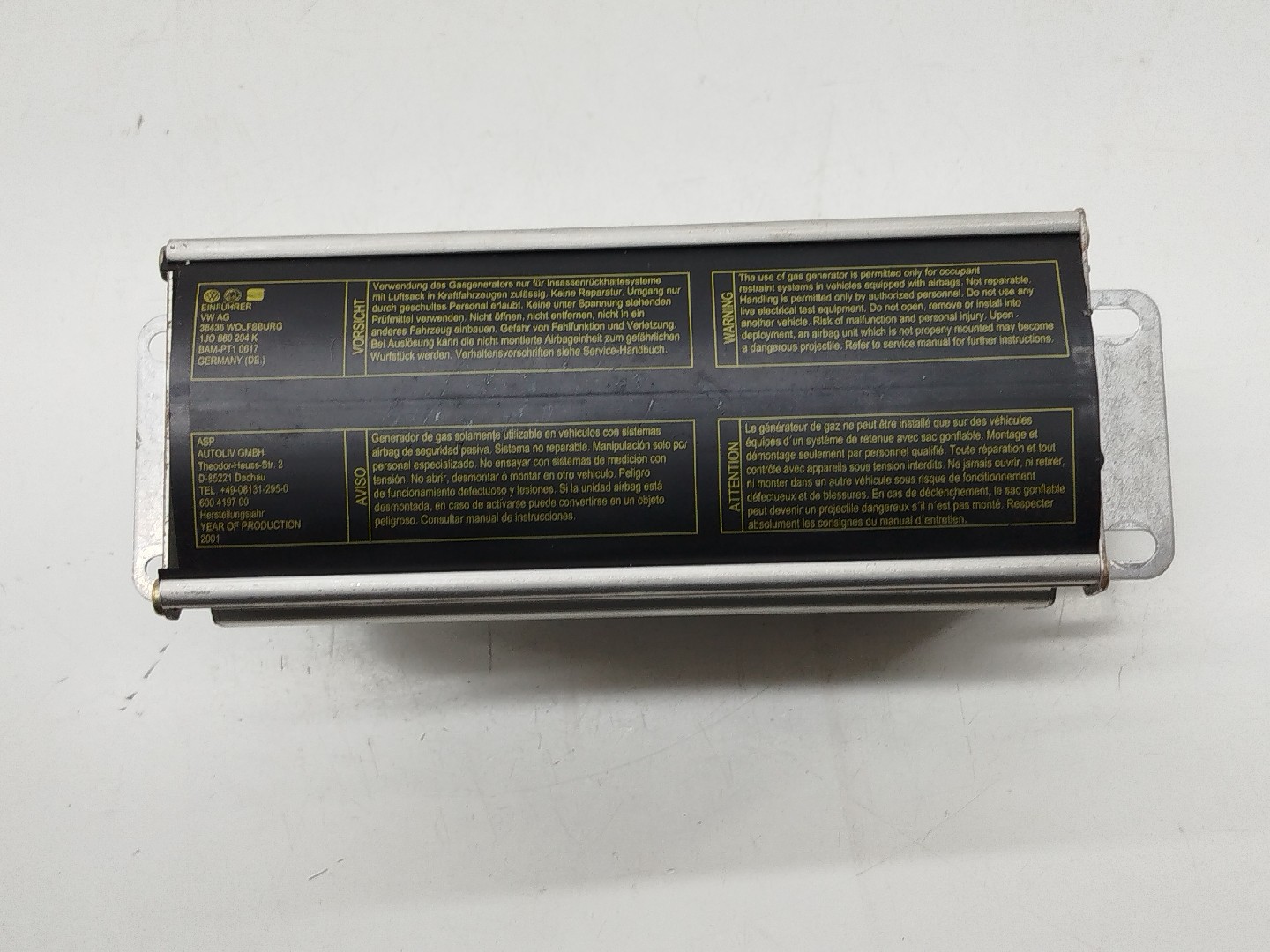 Airbag Passageiro VOLKSWAGEN GOLF IV (1J1) | 97 - 07 Imagem-4