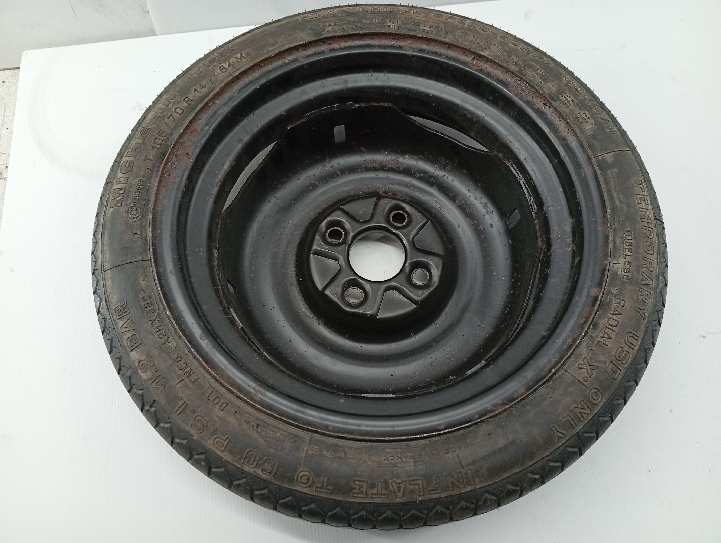 Pneu Suplente VOLKSWAGEN GOLF III Cabriolet (1E7) | 93 - 98 Imagem-3