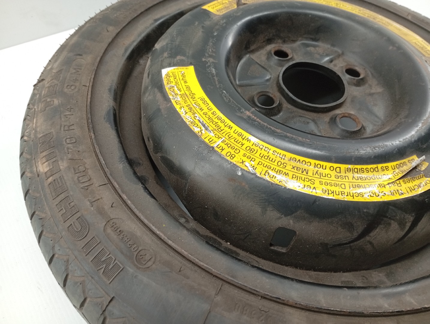 Pneu Suplente VOLKSWAGEN GOLF III Cabriolet (1E7) | 93 - 98 Imagem-2