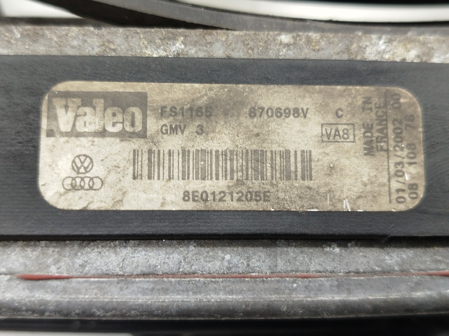 Termo ventilador AUDI A4 (8E2, B6) | 00 - 05 Imagem-1