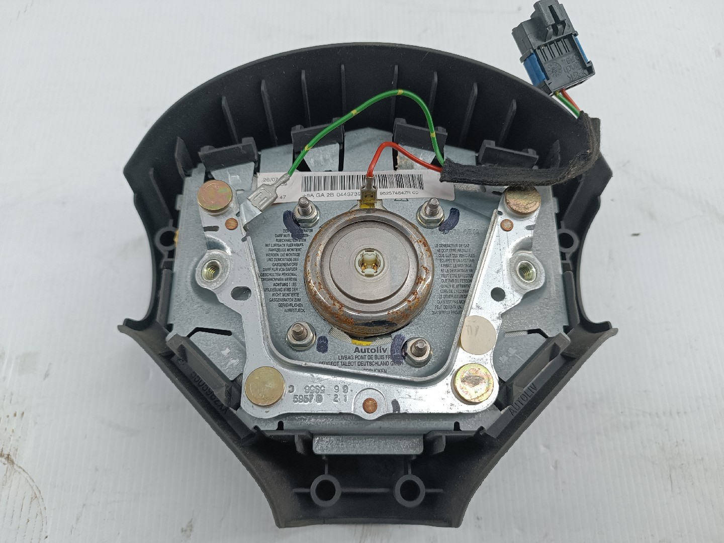 Airbag Volante PEUGEOT 206 Hatchback (2A/C) | 98 - 12