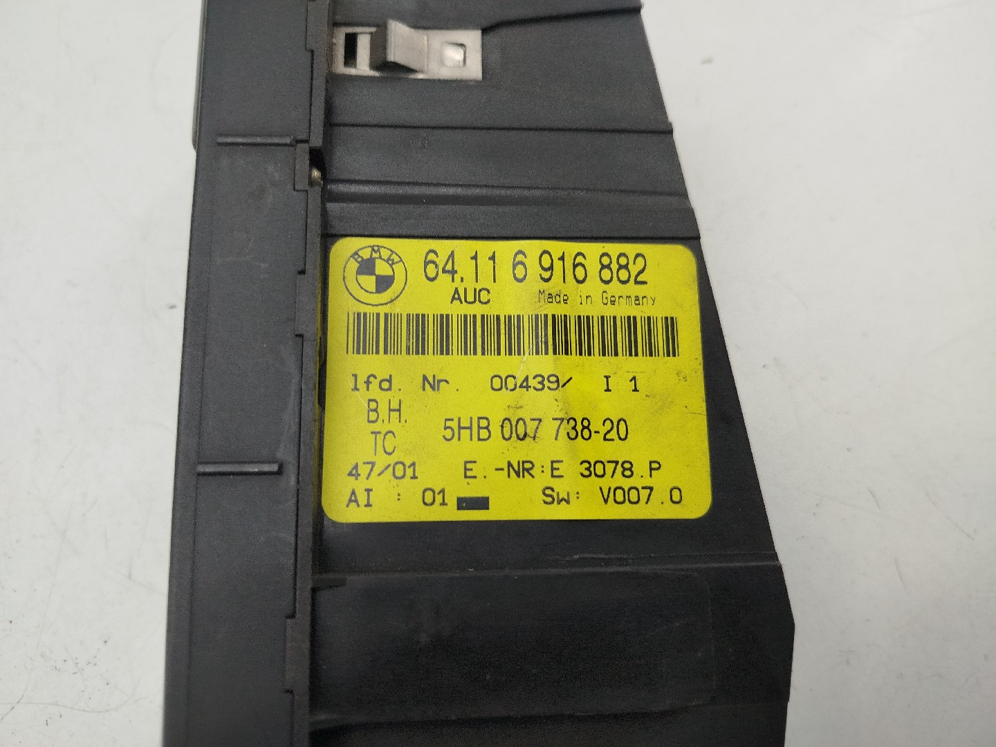 Comando da Sofagem BMW 3 (E46) | 97 - 05 Imagem-2