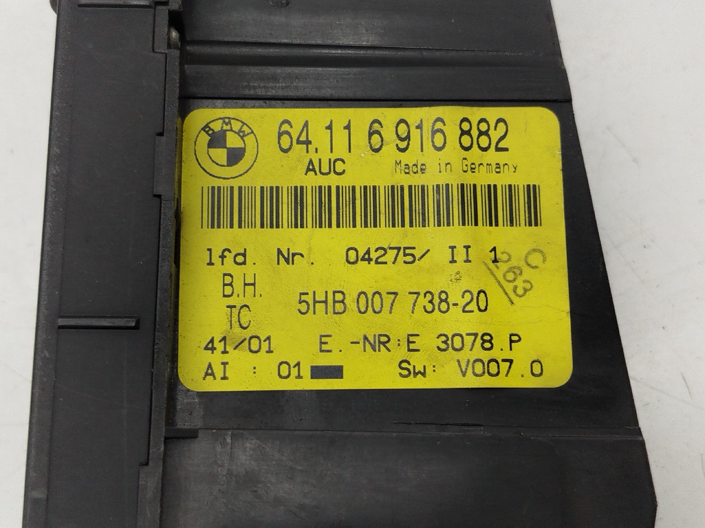 Comando da Sofagem BMW 3 (E46) | 97 - 05 Imagem-2