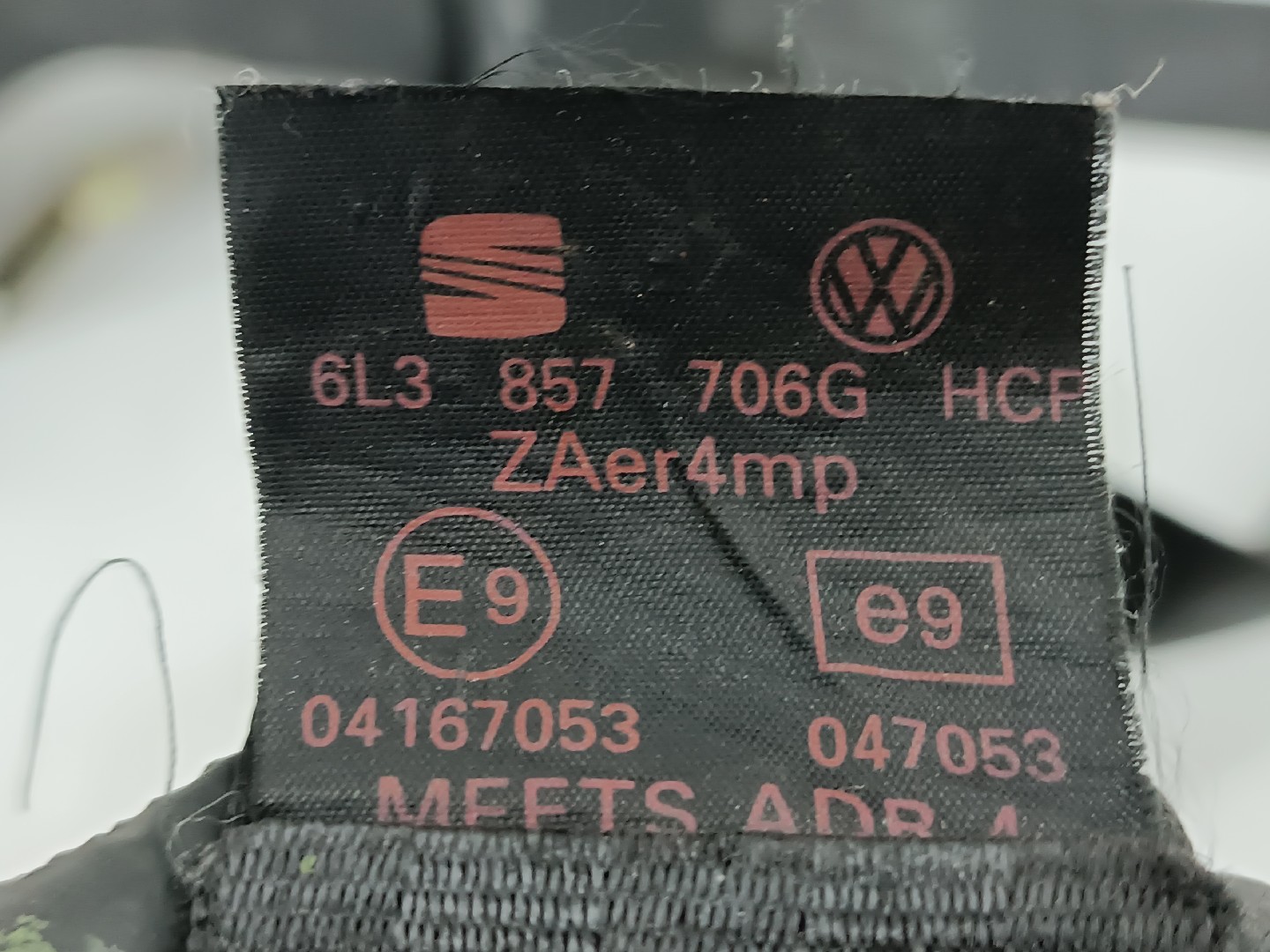 Cinto Frente Direito SEAT IBIZA III (6L1) | 02 - 09 Imagem-2