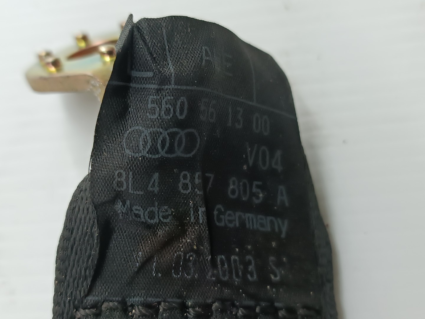 Cinto Tras Esquerdo AUDI A3 (8L1) | 96 - 06 Imagem-2