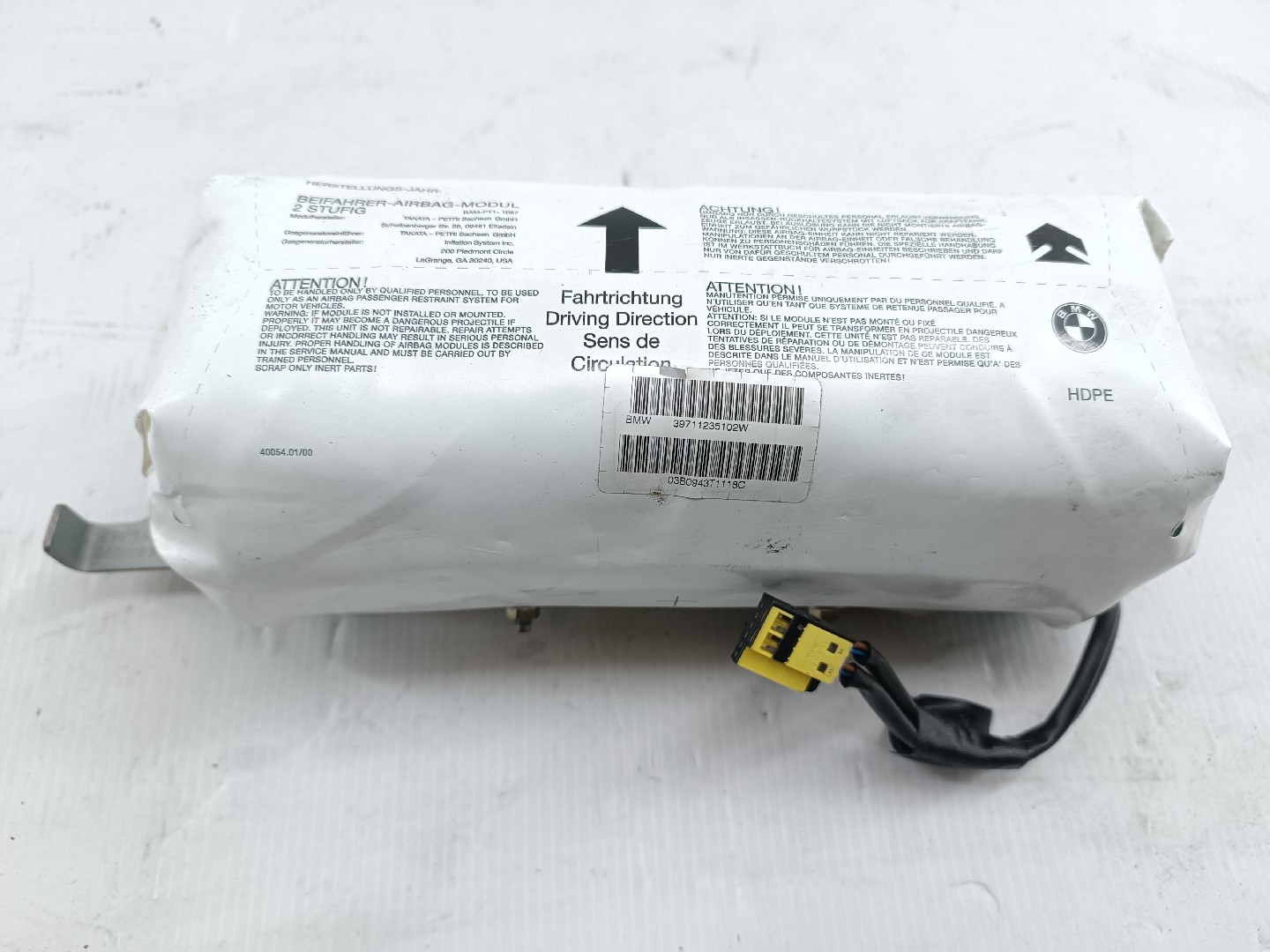 Airbag Passageiro BMW 3 (E46) | 97 - 05 Imagem-3