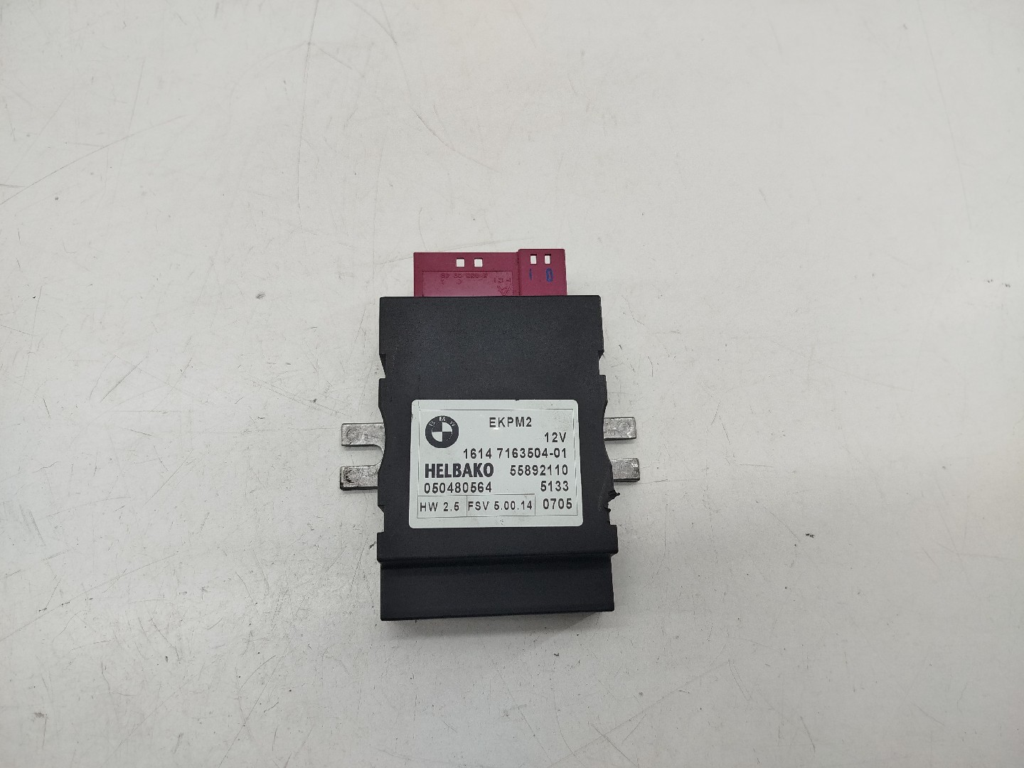 Unidade de control BMW 5 (E60) | 01 - 10