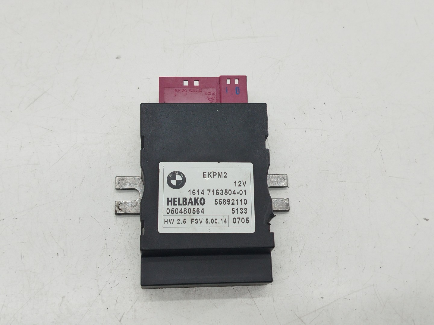 Unidade de control BMW 5 (E60) | 01 - 10 Imagem-5