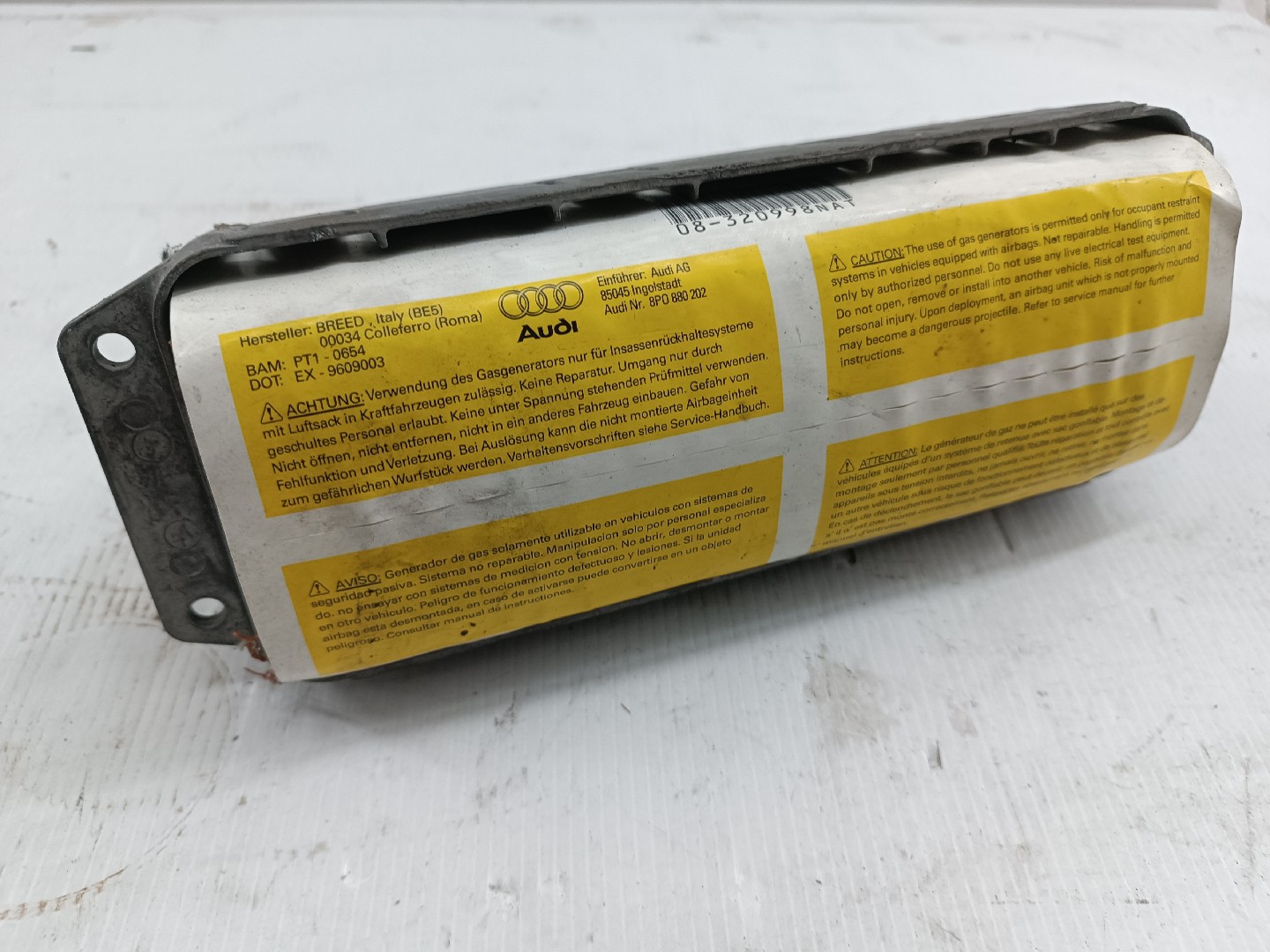 Airbag Passageiro AUDI A3 (8P1) | 03 - 13 Imagem-4