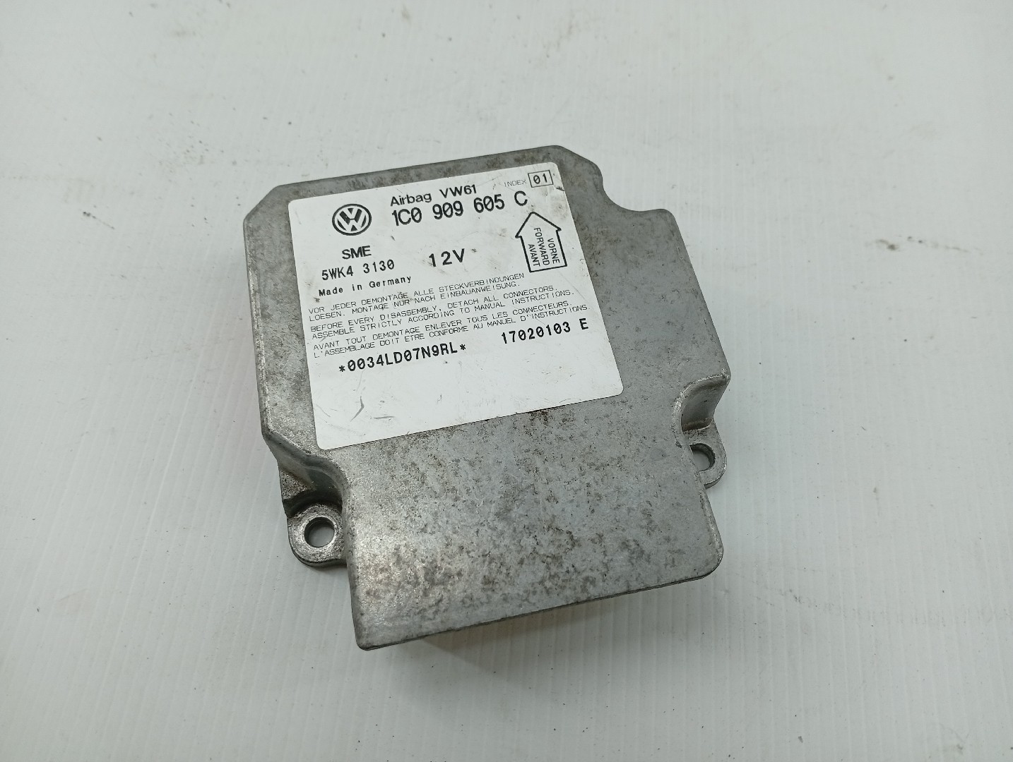 Centralina de Airbag VOLKSWAGEN PASSAT Variant (3B5) | 97 - 01 Imagem-3