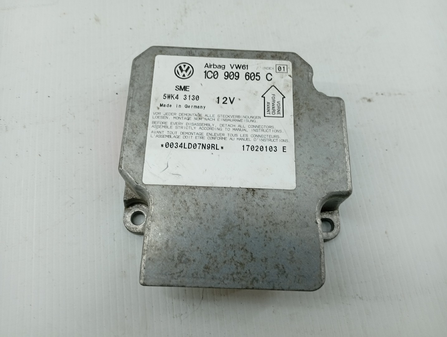 Centralina de Airbag VOLKSWAGEN PASSAT Variant (3B5) | 97 - 01 Imagem-1