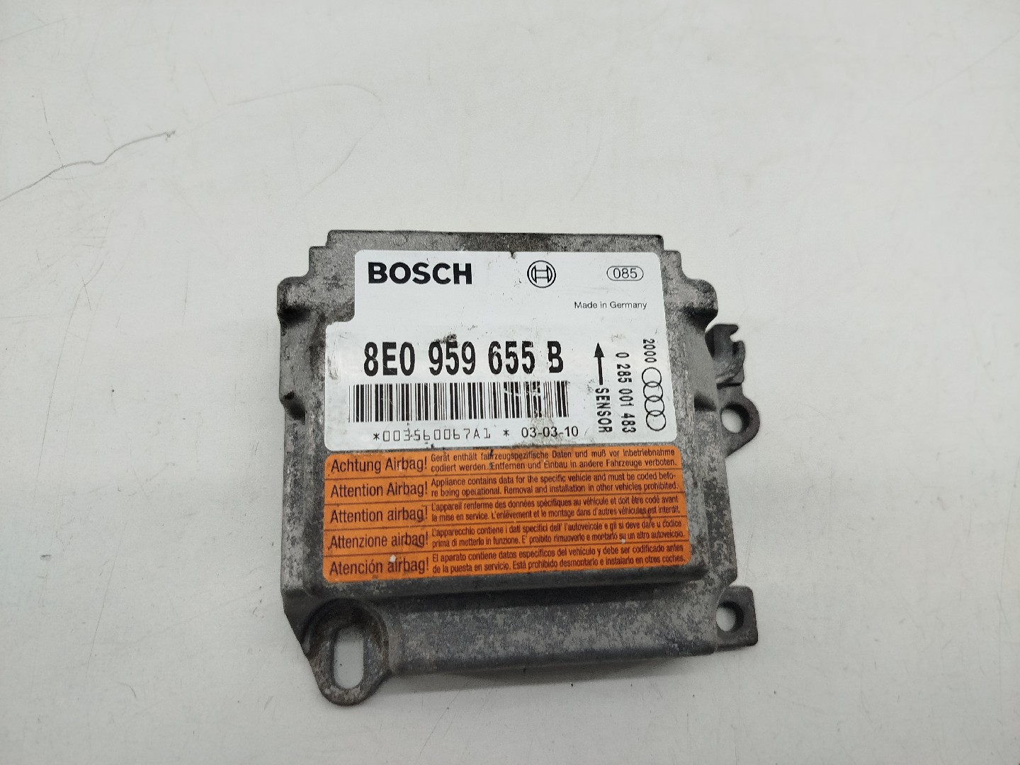 Centralina de Airbag AUDI A4 Avant (8E5, B6) | 00 - 05