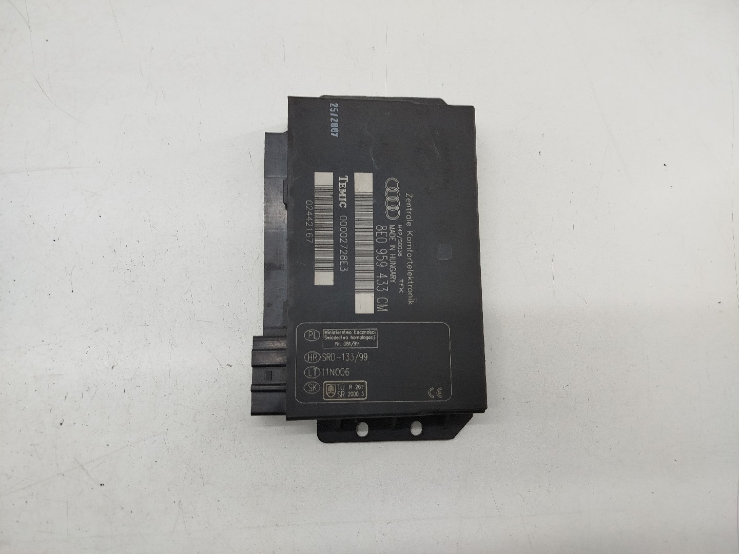 Módulo Confort AUDI A4 (8EC, B7) | 04 - 08